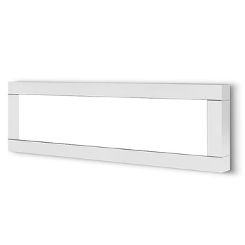 Rama ozdobna w kolorze białym do kominka Dimplex Prism 74" ECO LED