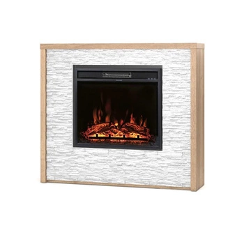 Warmtec Verde wkład TGU 23" Powerflame - jasny dąb