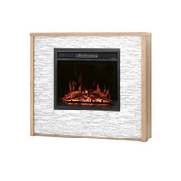 Warmtec Verde wkład TGU 23" Powerflame - jasny dąb