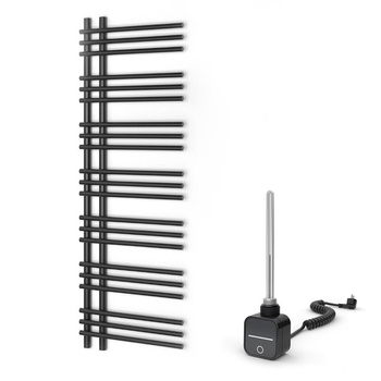 Warmtec Brillo 50x150cm antracyt/czarny z grzałką elektryczną