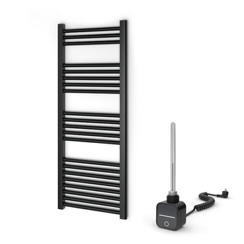 Warmtec Encanto 45x115cm antracyt/czarny z grzałką elektryczną