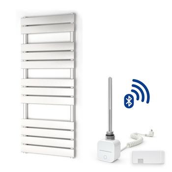 Warmtec Calma 50x120cm biały z grzałką elektryczną z programatorem