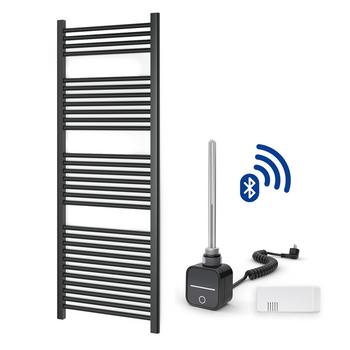 Warmtec Encanto 55x150cm antracyt/czarny z grzałką elektryczną z programatorem