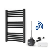 Warmtec Encanto 45x70cm antracyt/czarny z grzałką elektryczną z programatorem