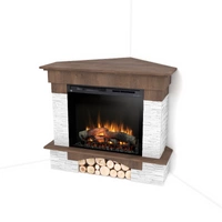 Warmtec Porto narożny wkład Dimplex 28" XHD Optiflame - orzech