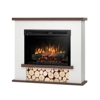 Warmtec Tula wkład Dimplex 26" XHD Optiflame - biały mat, ciemny dąb