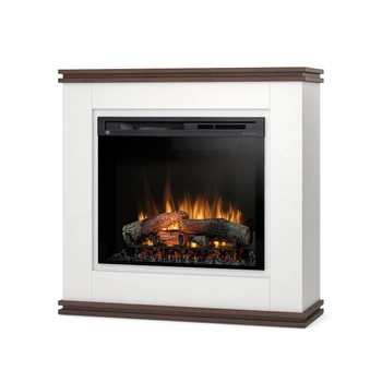 Warmtec Vena wkład Dimplex 28" XHD Optiflame - biały mat, ciemny dąb