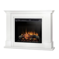 Warmtec Luena wkład Dimplex 28" XHD Optiflame - biały połysk