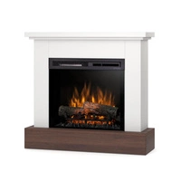 Warmtec Jukon wkład Dimplex 23" XHD Optiflame - biały mat, ciemny dąb