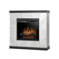 Warmtec Vena wkład Dimplex 23" XHD Optiflame - beton, czarny
