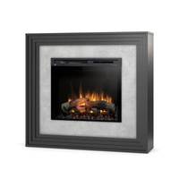 Warmtec Katra wkład Dimplex 28" XHD OptiFlame LED - czarny, beton