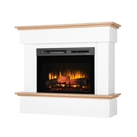 Warmtec Tormes wkład Dimplex 26" XHD Optiflame - biały mat, jasny dąb