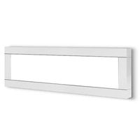 Rama 74" do kominka Prism - biała