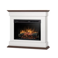 Warmtec Lenox wkład Dimplex 26" XHD Optiflame - biały mat, ciemny dąb