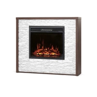 Warmtec Verde wkład TGU 23" Powerflame - ciemny dąb