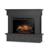 Warmtec Tormes wkład Dimplex 26" XHD Optiflame - czarny, marmur czarny