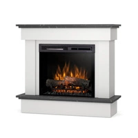 Warmtec Tormes wkład Dimplex 23" XHD Optiflame - biały mat, marmur czarny