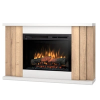 Warmtec Paria wkład Dimplex 26" XHD Optiflame - biały mat, jasny dąb