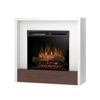 Warmtec Klar wkład Dimplex 23" XHD Optiflame - biały mat, ciemny dąb