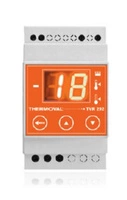 Thermoval TVR 292 na szynę DIN manualny czujnik na przewodzie