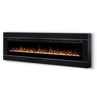Dimplex Prism 74" ECO LED z efektem Optiflame - ścienny, rama czarna