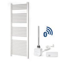 Warmtec Encanto 55x150cm biały z grzałką elektryczną z programatorem