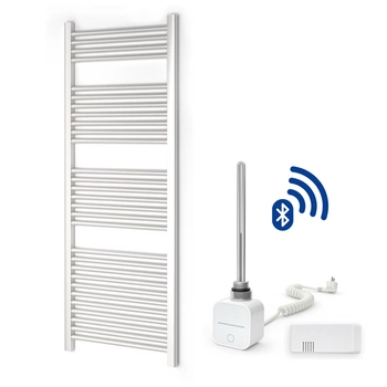 Warmtec Encanto 55x150cm biały z grzałką elektryczną z programatorem