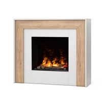 Warmtec Zuni Cassete 400/600 LED Optimyst - biały mat, jasny dąb