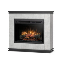 Warmtec Vena wkład Dimplex 26" XHD Optiflame - beton, czarny