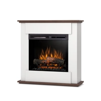 Warmtec Fonte wkład Dimplex 23" XHD Optiflame - biały, ciemny dąb.