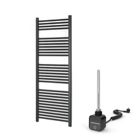 Warmtec Encanto 55x150cm antracyt/czarny z grzałką elektryczną