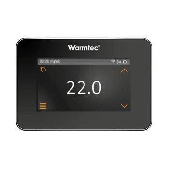 Warmtec XTS czarny - Wi-Fi, IP21, programowalny, beznapięciowy