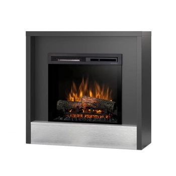 Warmtec Klar wkład Dimplex 23" XHD Optiflame - czarny, aluminium