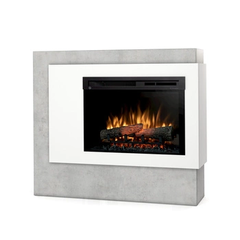 Warmtec Pulmari wkład Dimplex 26" XHD Optiflame - beton, biały