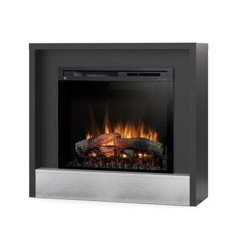 Warmtec Klar wkład Dimplex 28" XHD Optiflame - czarny, aluminium