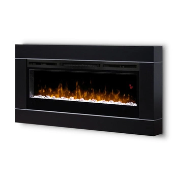 Dimplex Prism 50" ECO LED z efektem Optiflame - ścienny, rama czarna