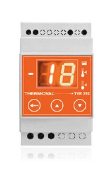 Thermoval TVR 292 na szynę DIN manualny czujnik powietrzny