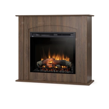 Warmtec Lomami wkład Dimplex 28" XHD Optiflame - fornir dąb brązowy