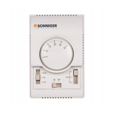 Sonniger Panel Comfort natynkowy manualny czujnik powietrzny